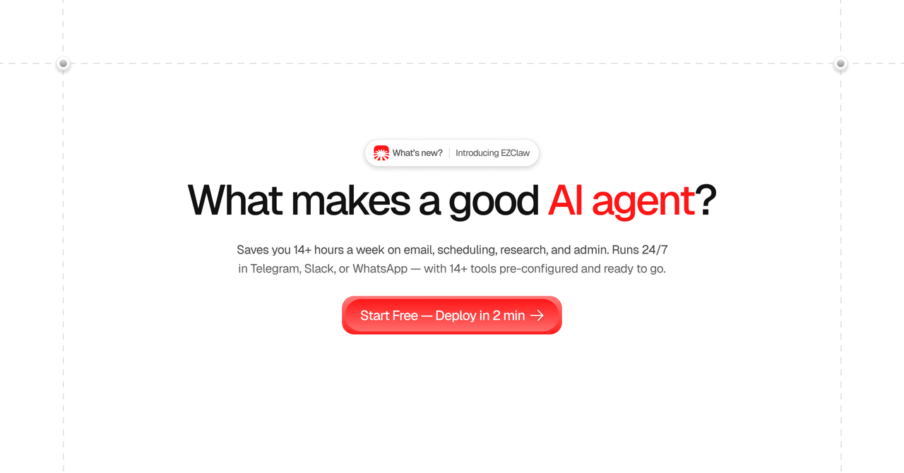 What makes a good AI agent?